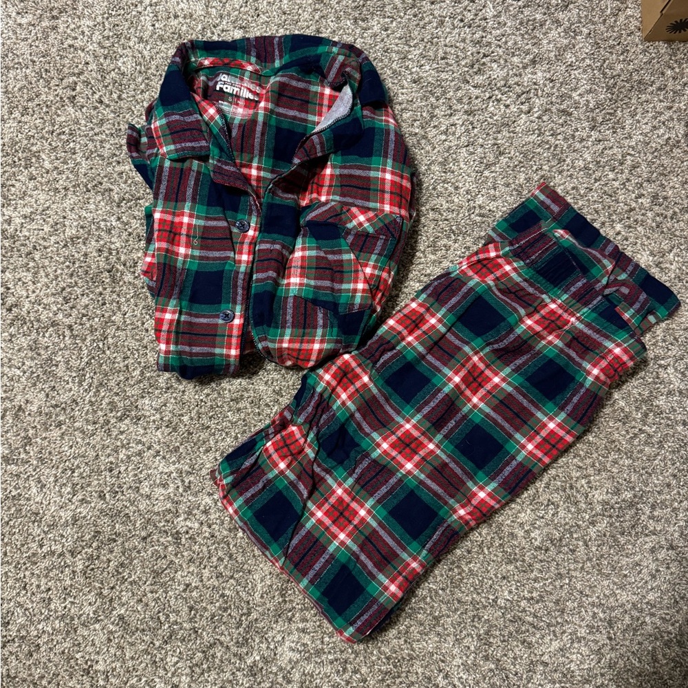Kohl's Men's Plaid Pajama Set - Red, Green, Blue